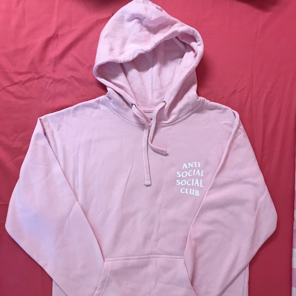 AntiSocialSocialClub/ Know You Better Pink Hoodie
